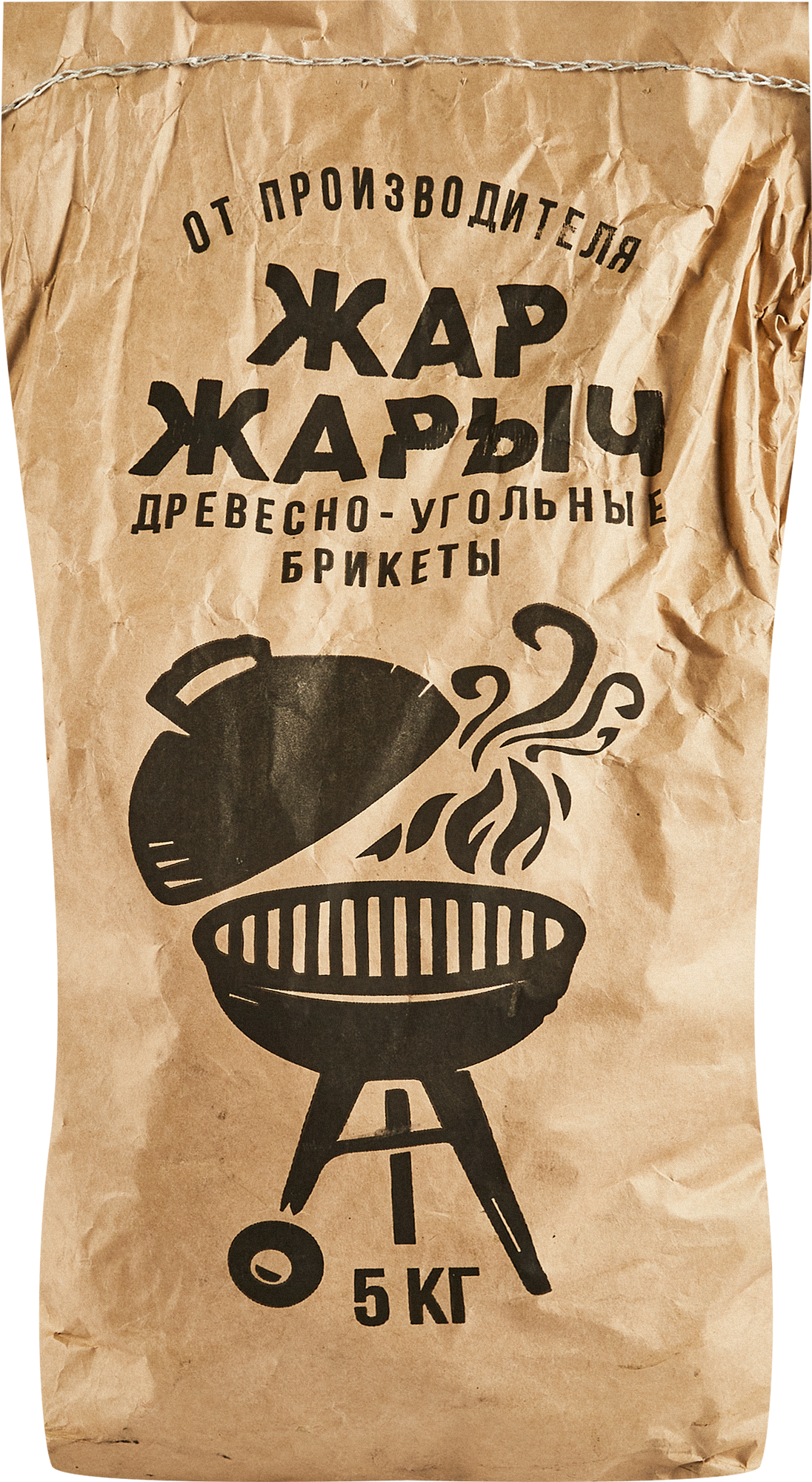 Изображение товара Брикеты древесно-угольные 5 кг - экологичное топливо для барбекю и отопления