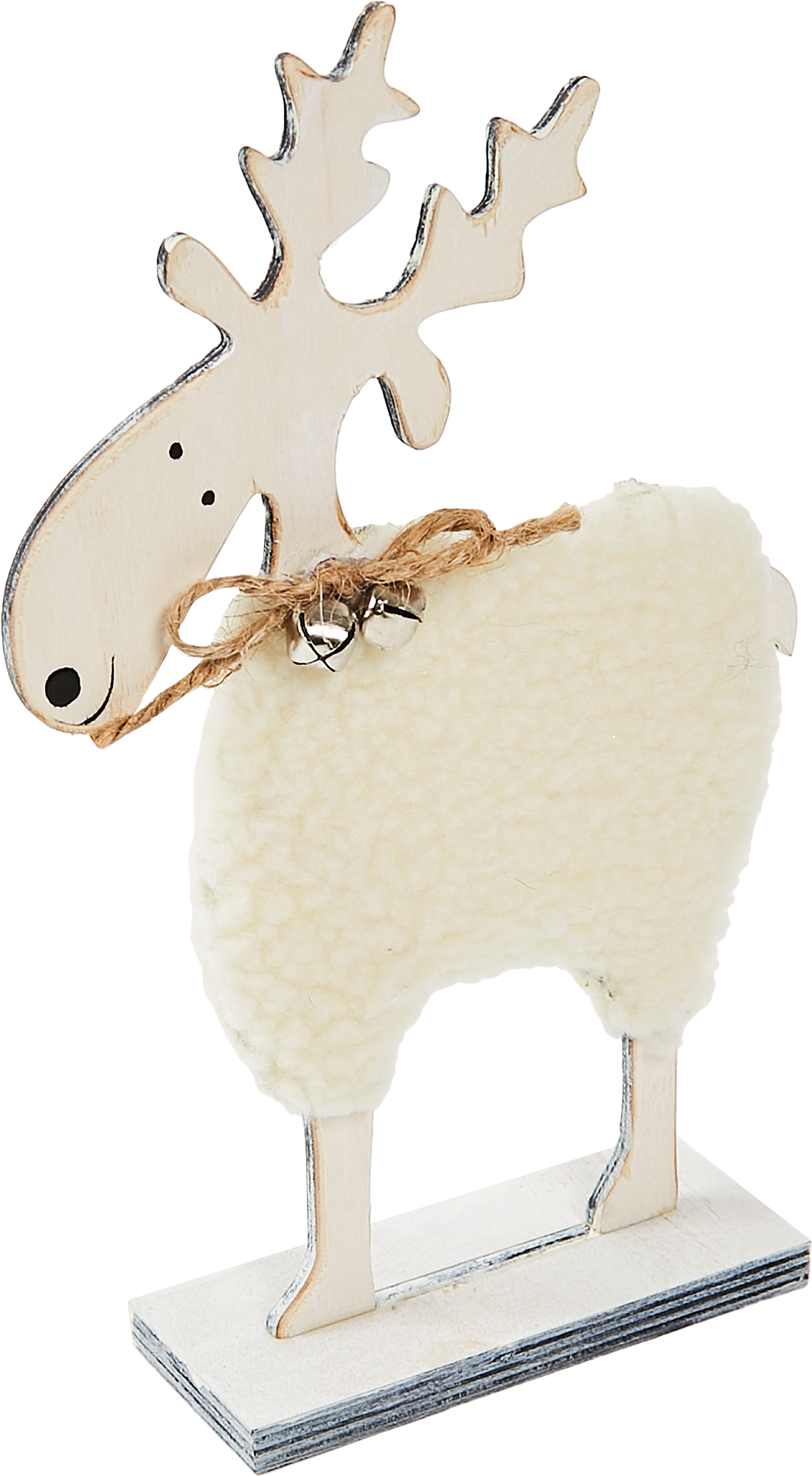 Изображение товара Новогоднее украшение Олень, высота 23 см для праздничного интерьера