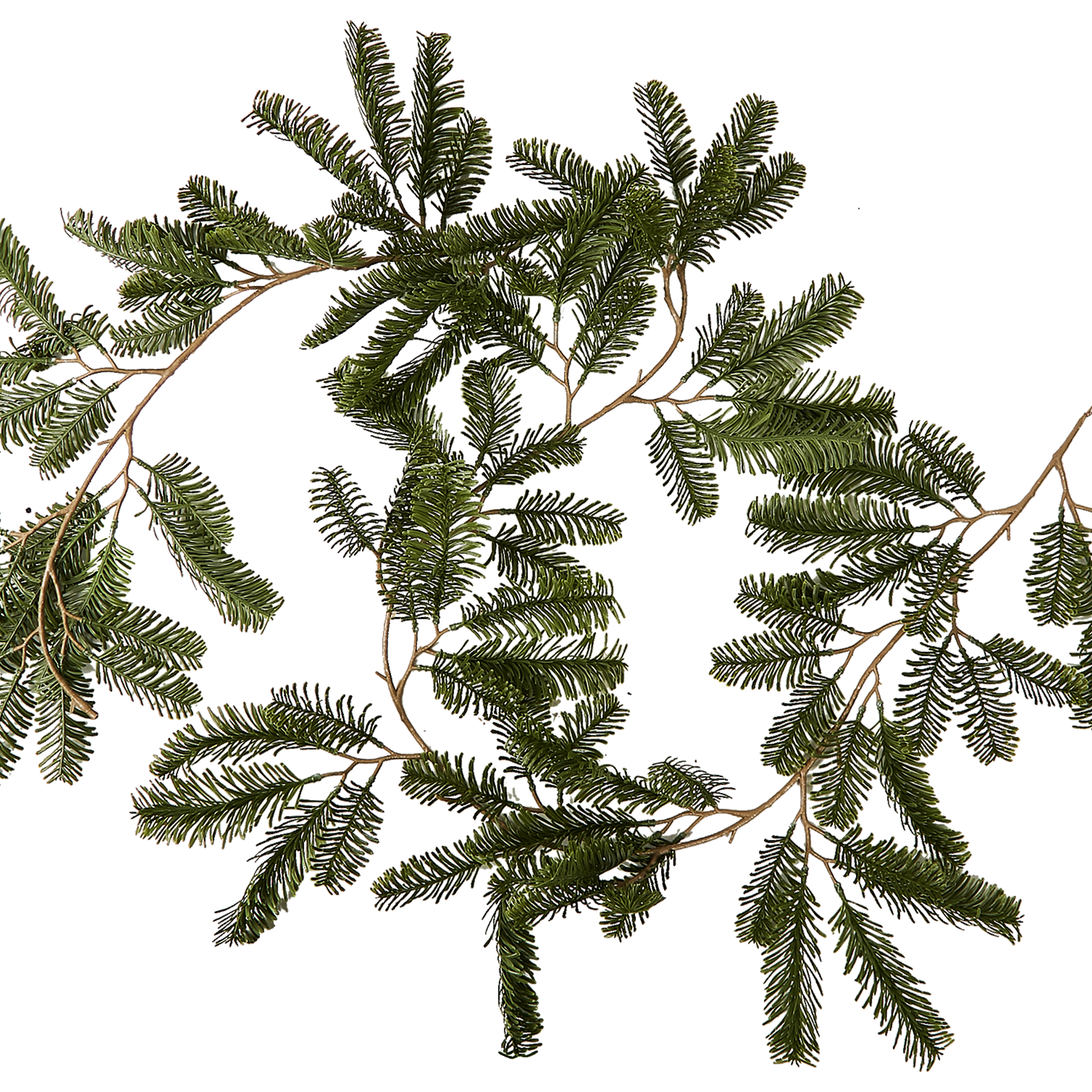 Изображение товара Декоративное украшение из сосновой хвои 180x15x1.5 см