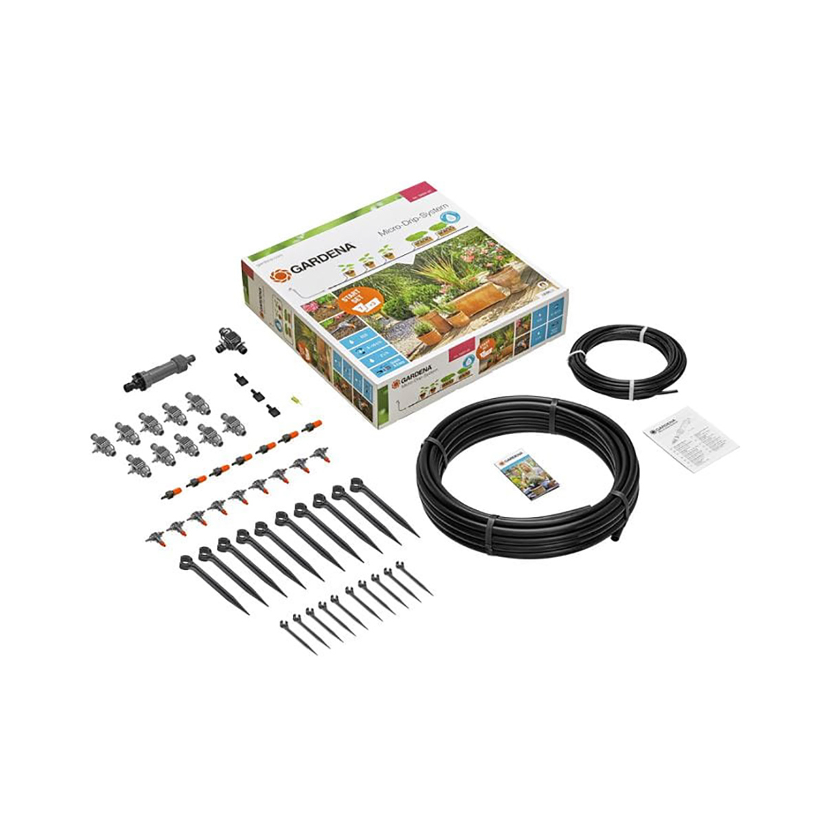 Изображение товара Комплект Gardena 13001-20.000.00 микрокапельного полива базовый