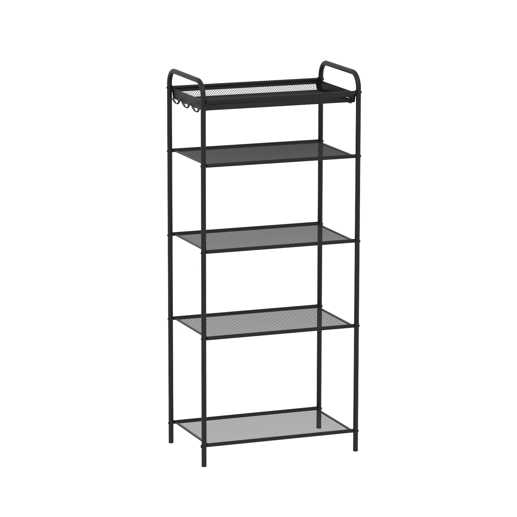 Изображение товара Обувница Зми Верона 15 45x96x30 см 4 полки металлическая черная