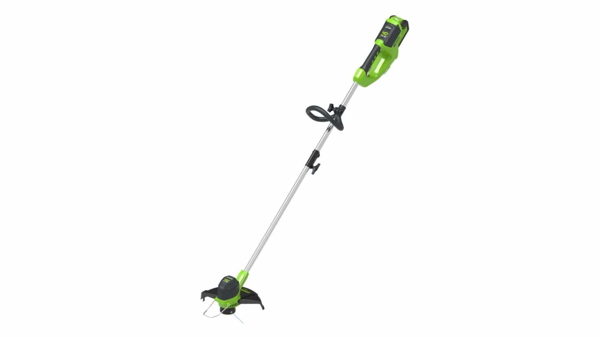 Изображение товара Аккумуляторный триммер Greenworks G40LT30 40V, легкий и удобный для ухода за газоном