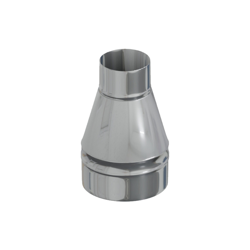 Изображение товара Переход термо-моно Свид ⌀150-220мм 260мм оцинкованная сталь и нержавеющая сталь AISI 430 0.5мм 0.5мм