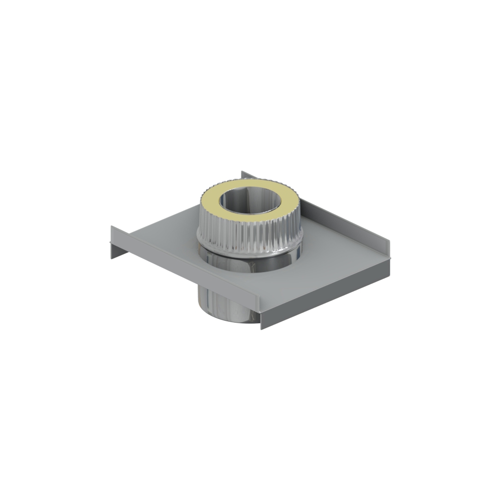 Изображение товара Опора-сэндвич Свид ⌀150-220мм оцинкованная и нержавеющая сталь AISI 430 0.5мм