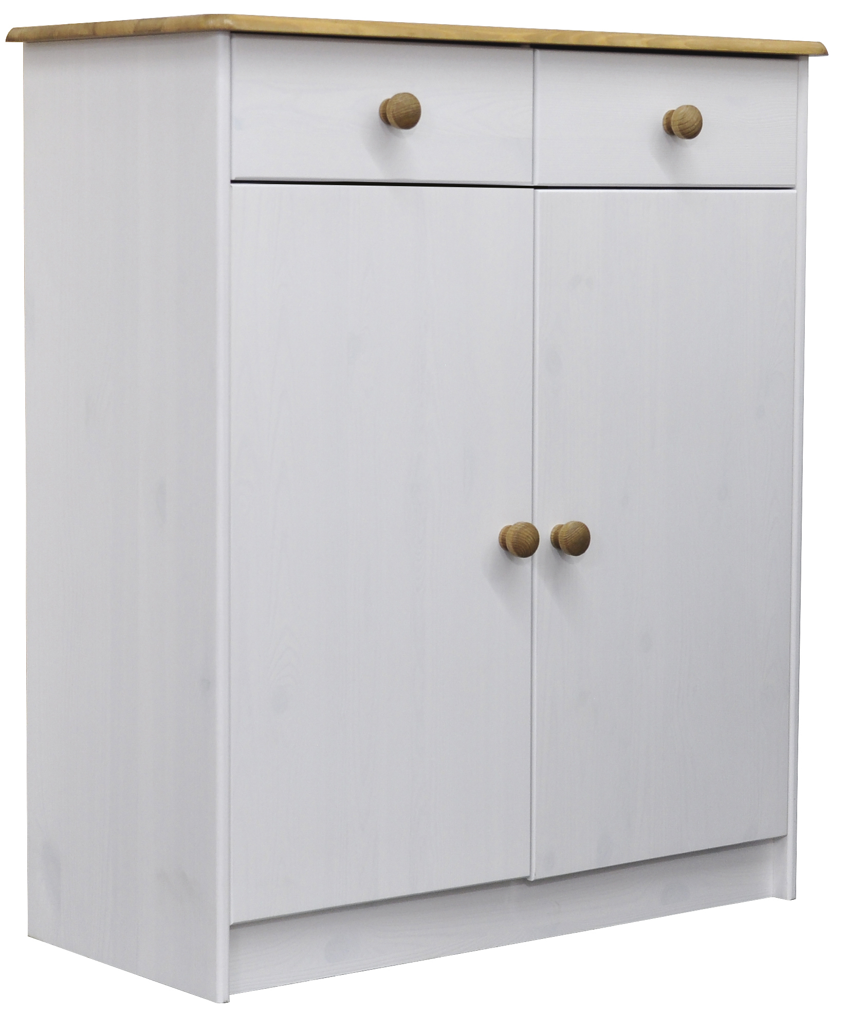 Изображение товара Комод Dipriz Хаба 2 ящика 78x35x89 см дерево цвет белый/бежевый Изображение товара Комод Dipriz Хаба 2 ящика 78x35x89 см дерево цвет белый/бежевый