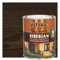 Изображение товара Воск-лазурь Husky Siberian полуматовый палисандр 0.9