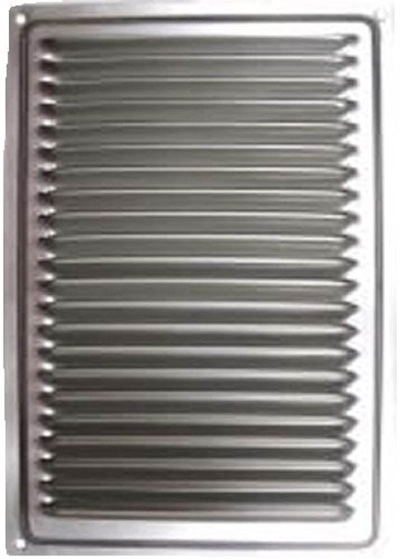 Изображение товара Вентиляционная решетка Melodia della vita 170x170 мм металл белая внутренняя монтаж