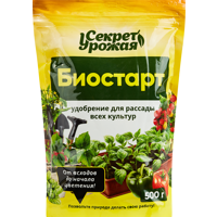 Изображение товара Удобрение Биостарт для рассады 500 гр
