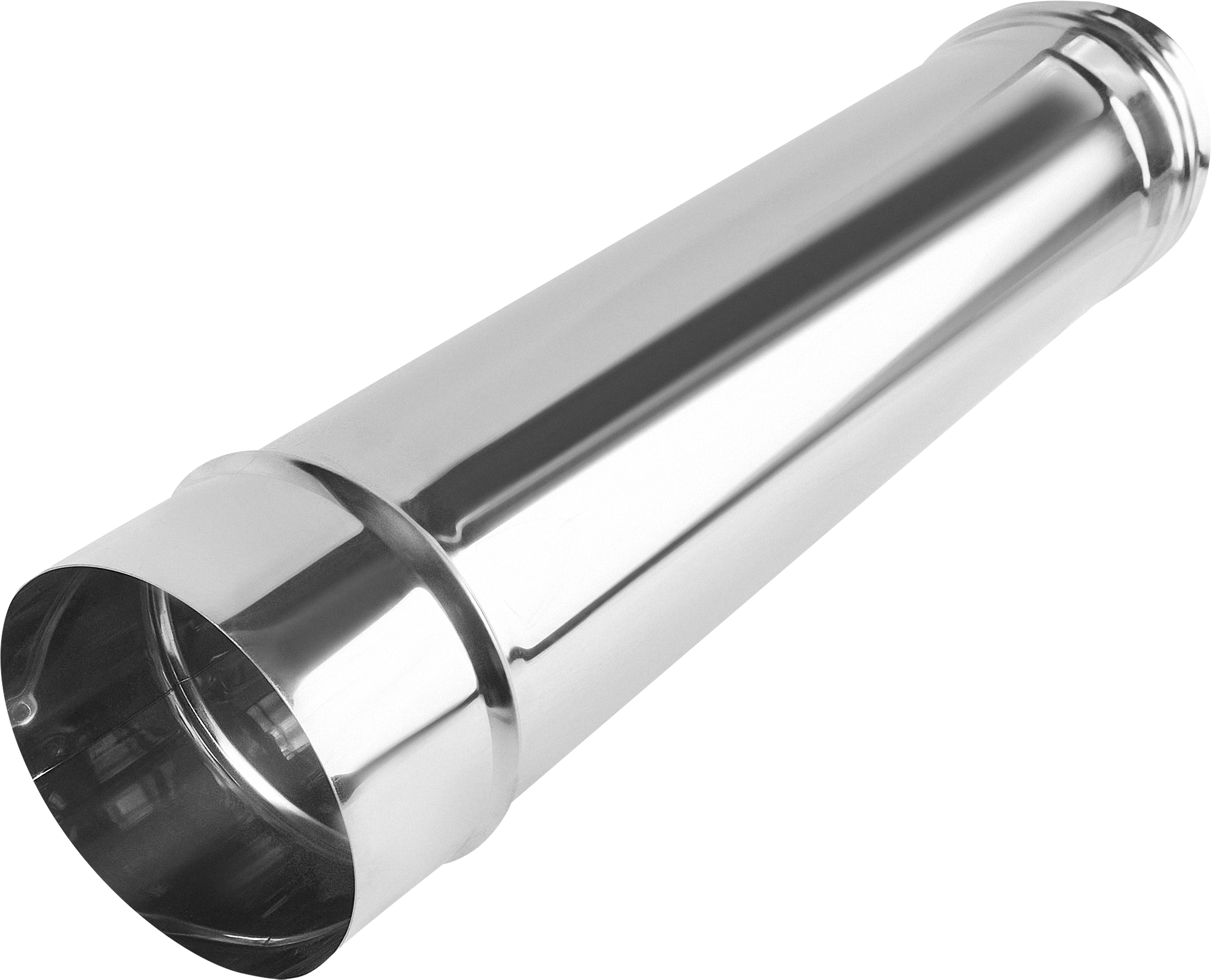 Изображение товара Труба для дымохода D110 0.5 м из нержавеющей стали AISI 430