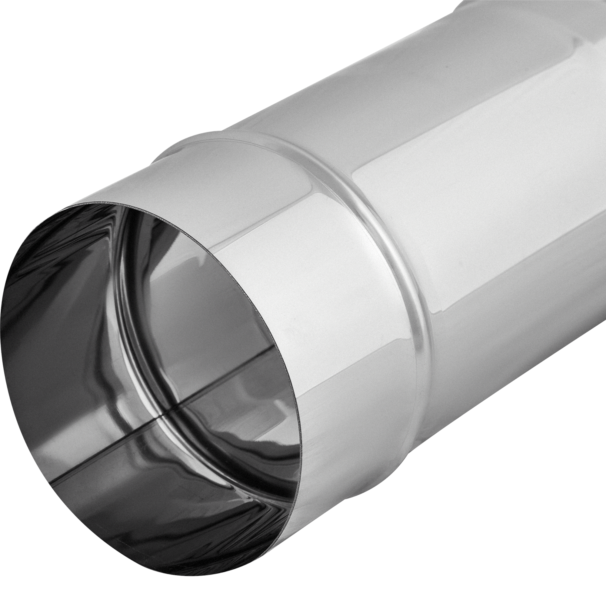 Изображение товара Труба для дымохода D110 0,25 м нержавеющая сталь AISI 430