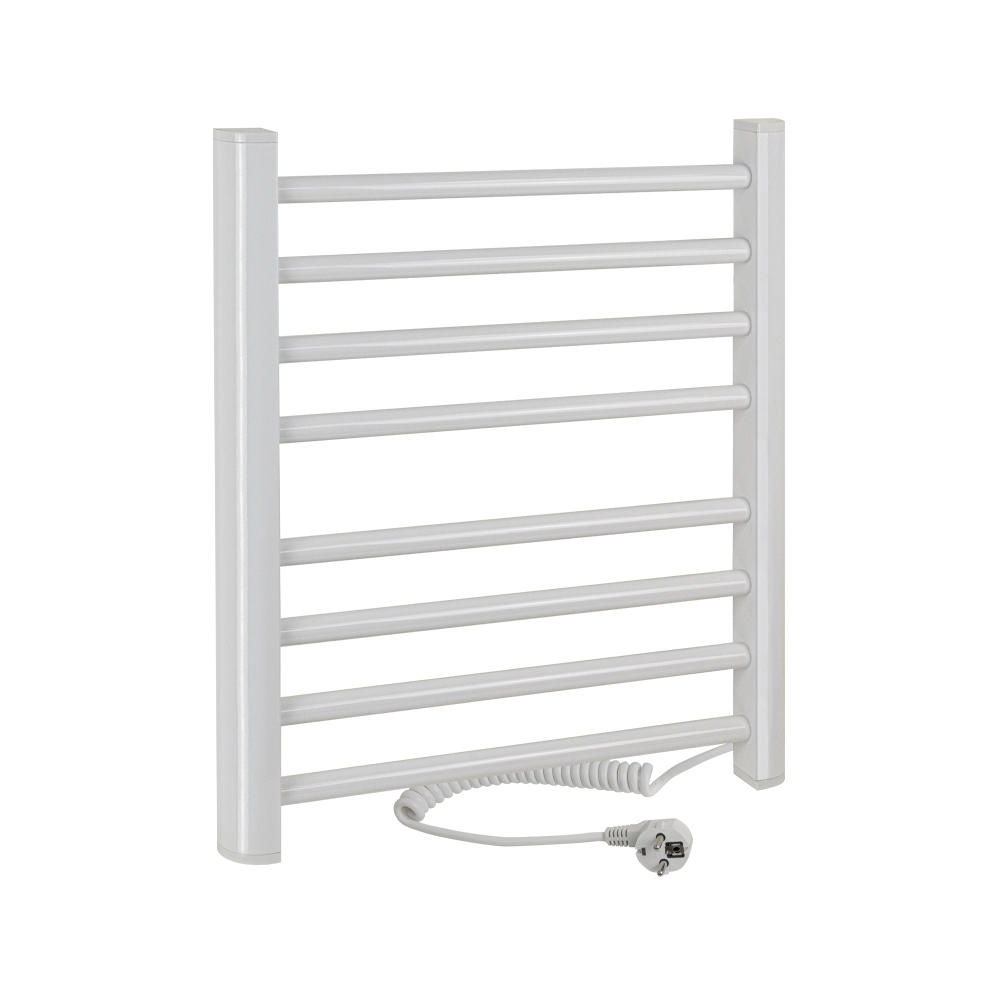 Изображение товара Полотенцесушитель электрический Brimix 08061W 500x600 мм 90 Вт Н-образный цвет белый