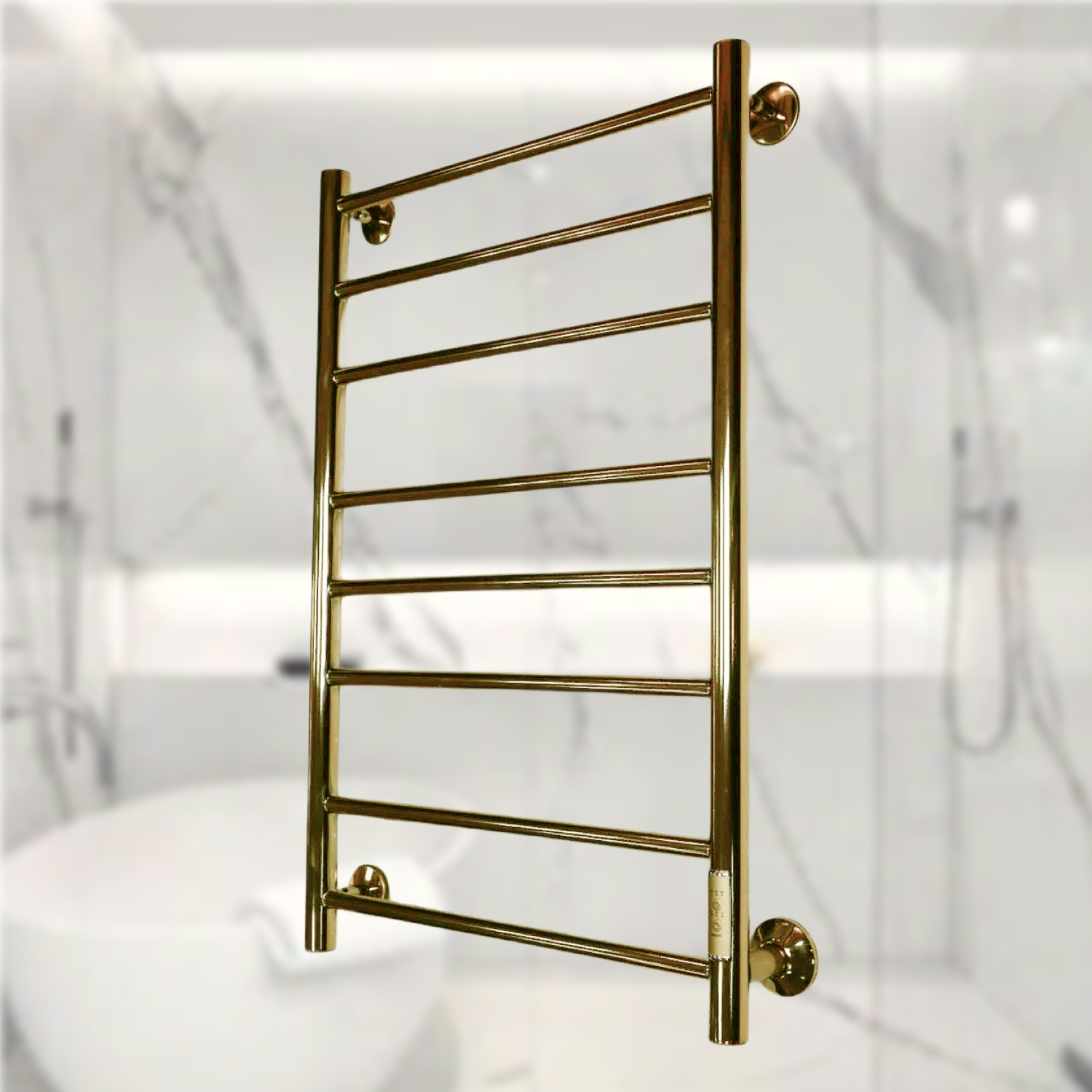 Изображение товара Электрический полотенцесушитель Маргроид Вид 10 500x800 мм золотой