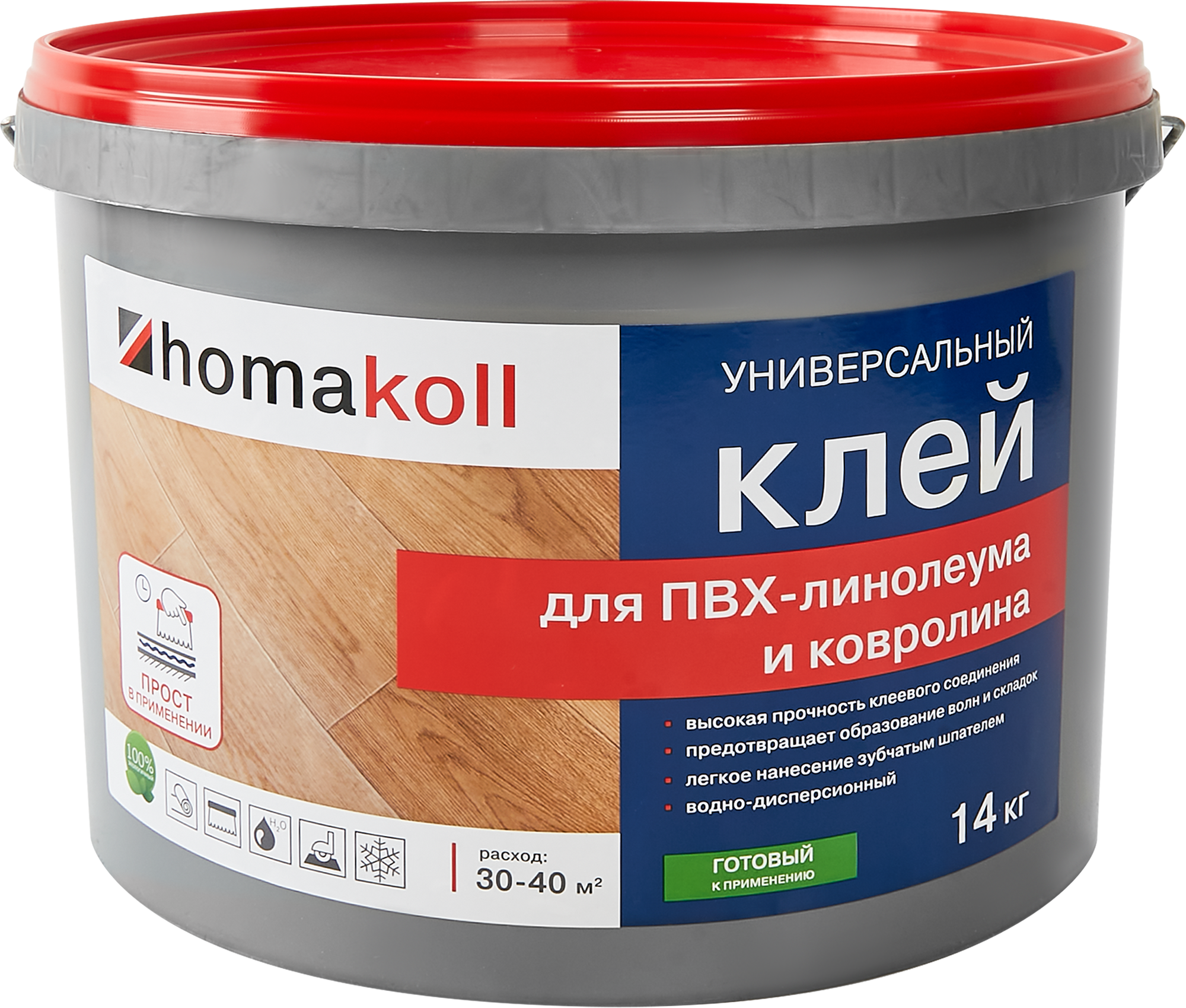 Клей универсальный для линолеума и ковролина Хомакол (Homakoll) 14 кг