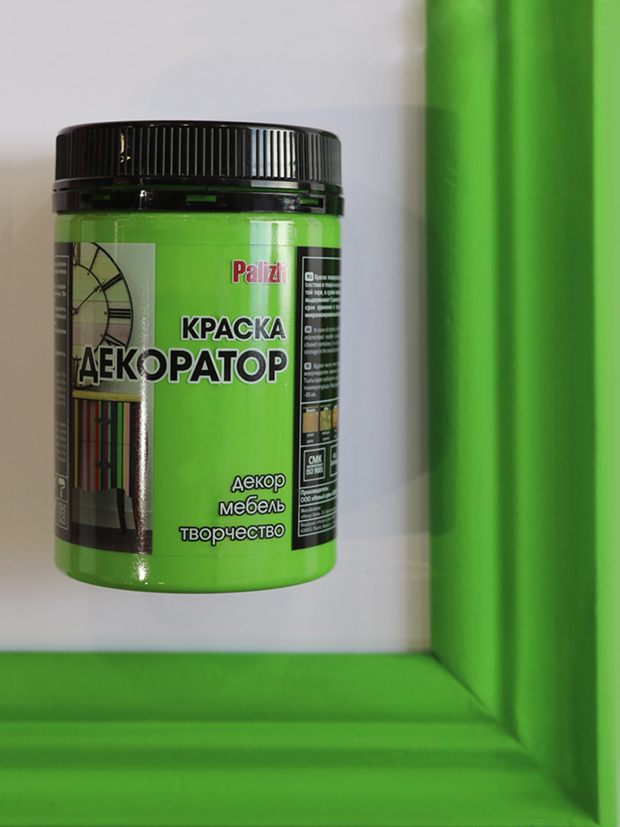 Изображение товара Декоративная краска PALIZH VS-115 зеленый 0.32 л матовая