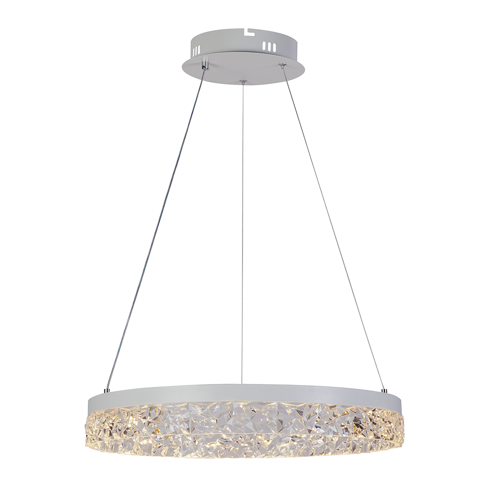 Изображение товара Люстра подвесная светодиодная Profit Light 6033/1B WHT с пультом управления