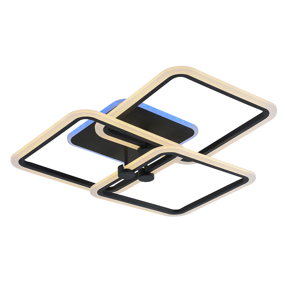 Изображение товара Люстра потолочная светодиодная Profit Light 8001/3 GRP с пультом управления