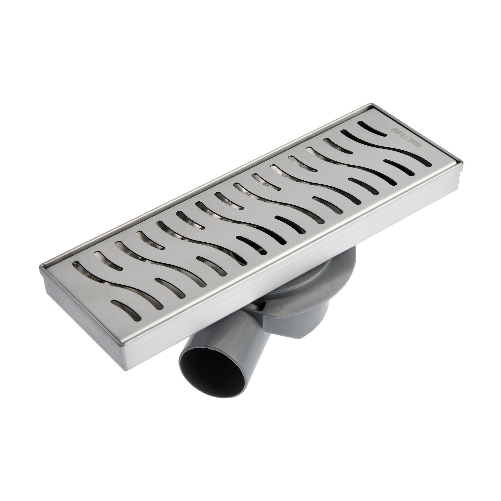 Изображение товара Душевой трап AFLORN AF20410-30 50 мм нержавеющая сталь горизонтальный сухой затвор