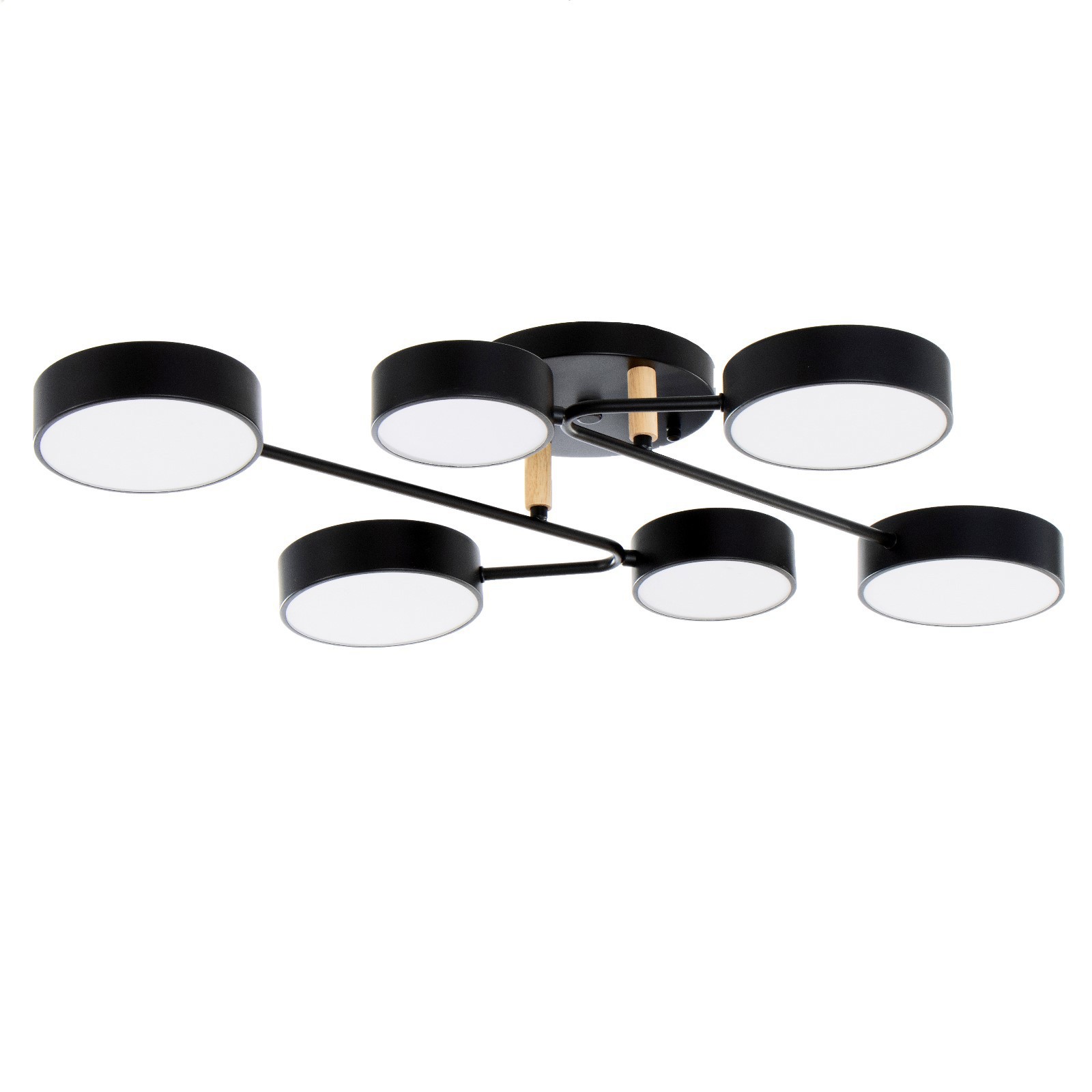 Изображение товара Люстра потолочная светодиодная Bayerlux 9197504 28.80 м² регулируемый белый свет цвет черный