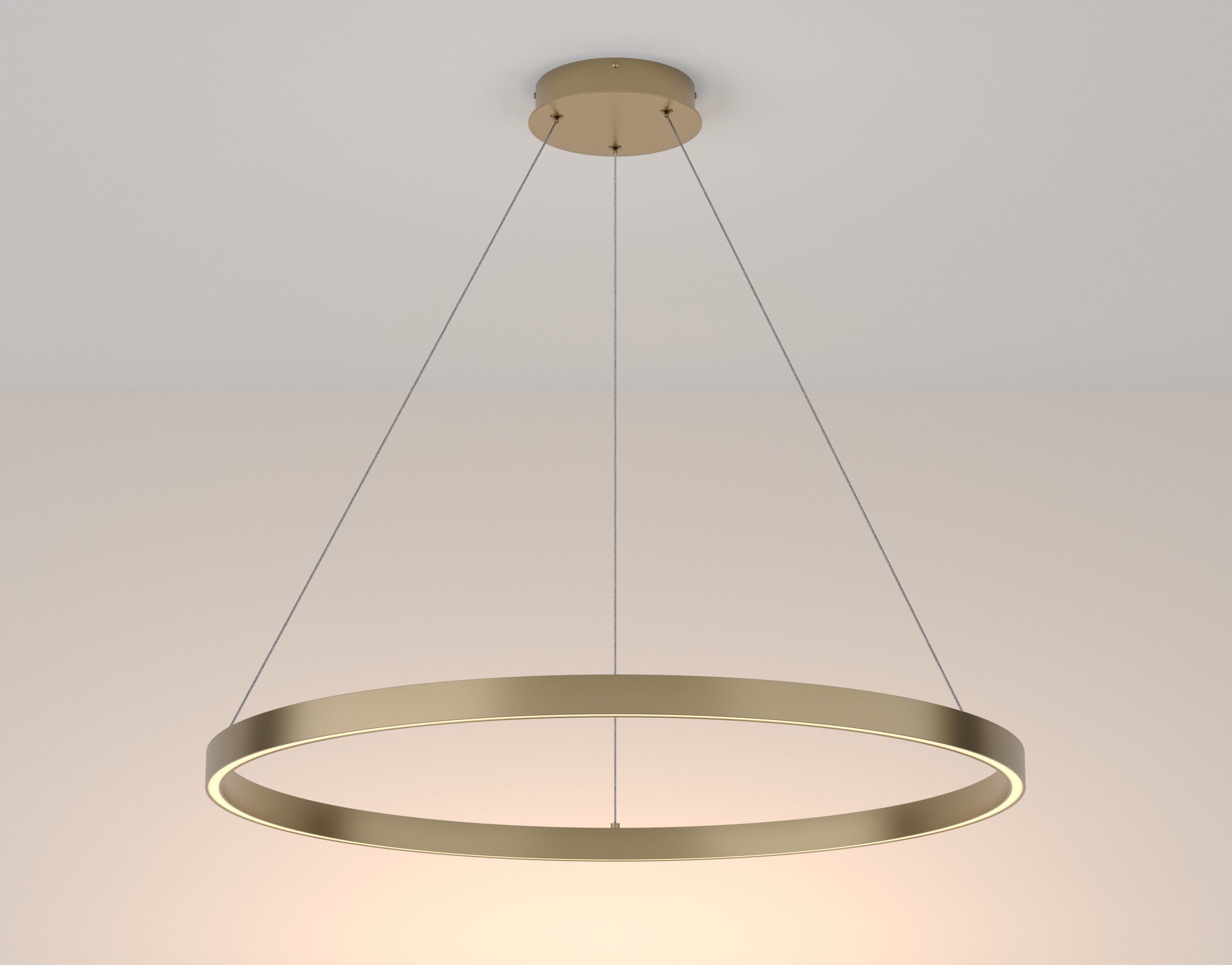 Изображение товара Люстра подвесная светодиодная Maytoni MOD058PL-L42BS3K 18 м² латунь