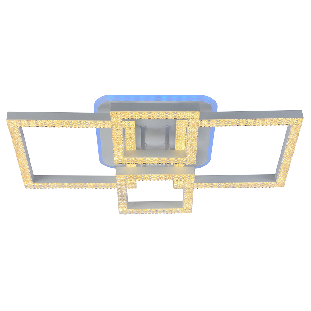 Изображение товара Современная светодиодная люстра Profit Light 5878/4 WHT с пультом управления для до 10 м²