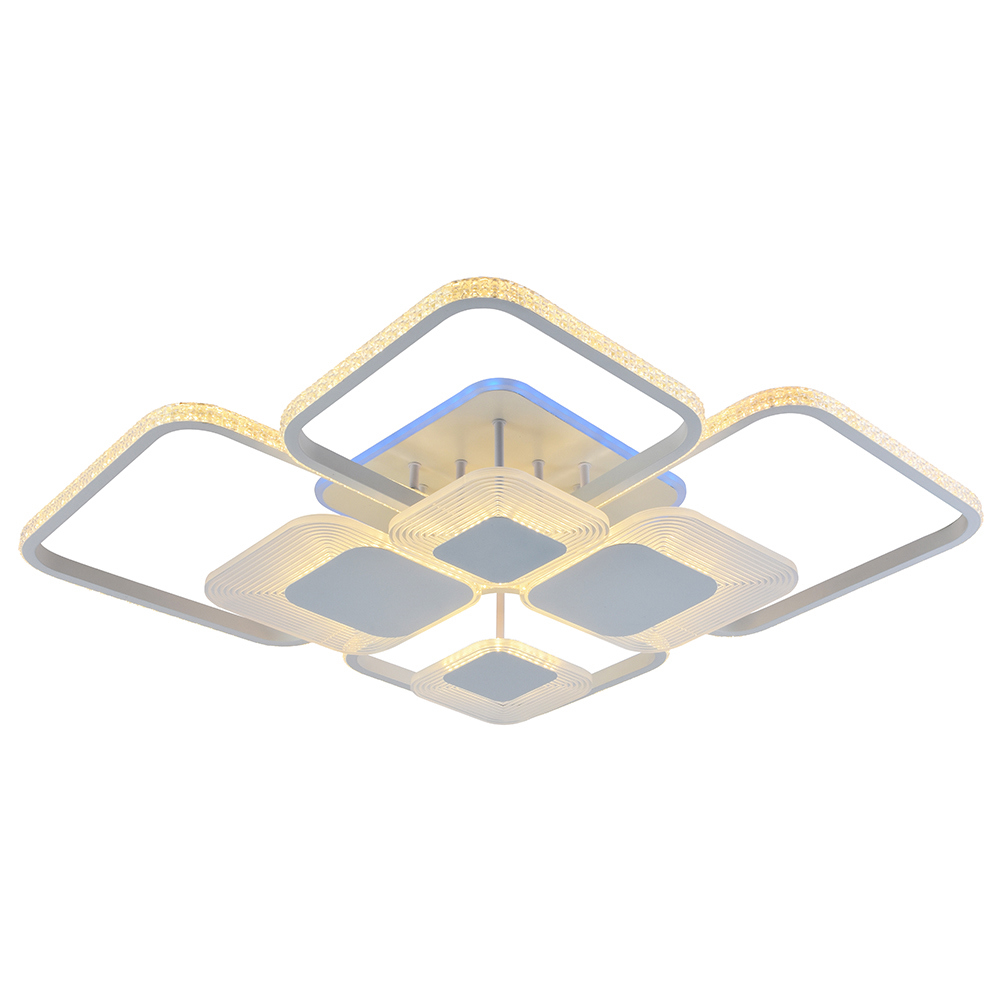 Изображение товара Люстра потолочная светодиодная Profit Light 5886/8 WHT с пультом управления