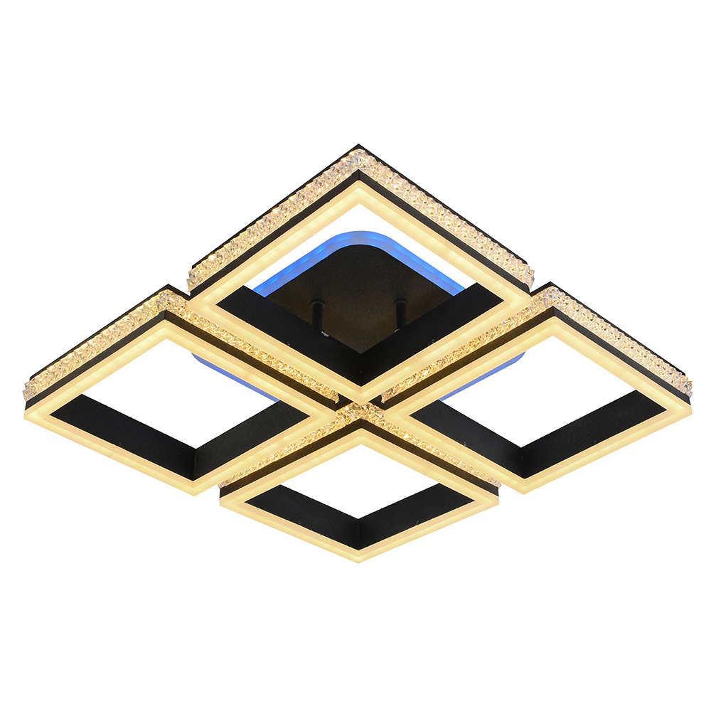 Изображение товара Люстра потолочная светодиодная Profit Light 6000/4 GRP с пультом управление 20 м²