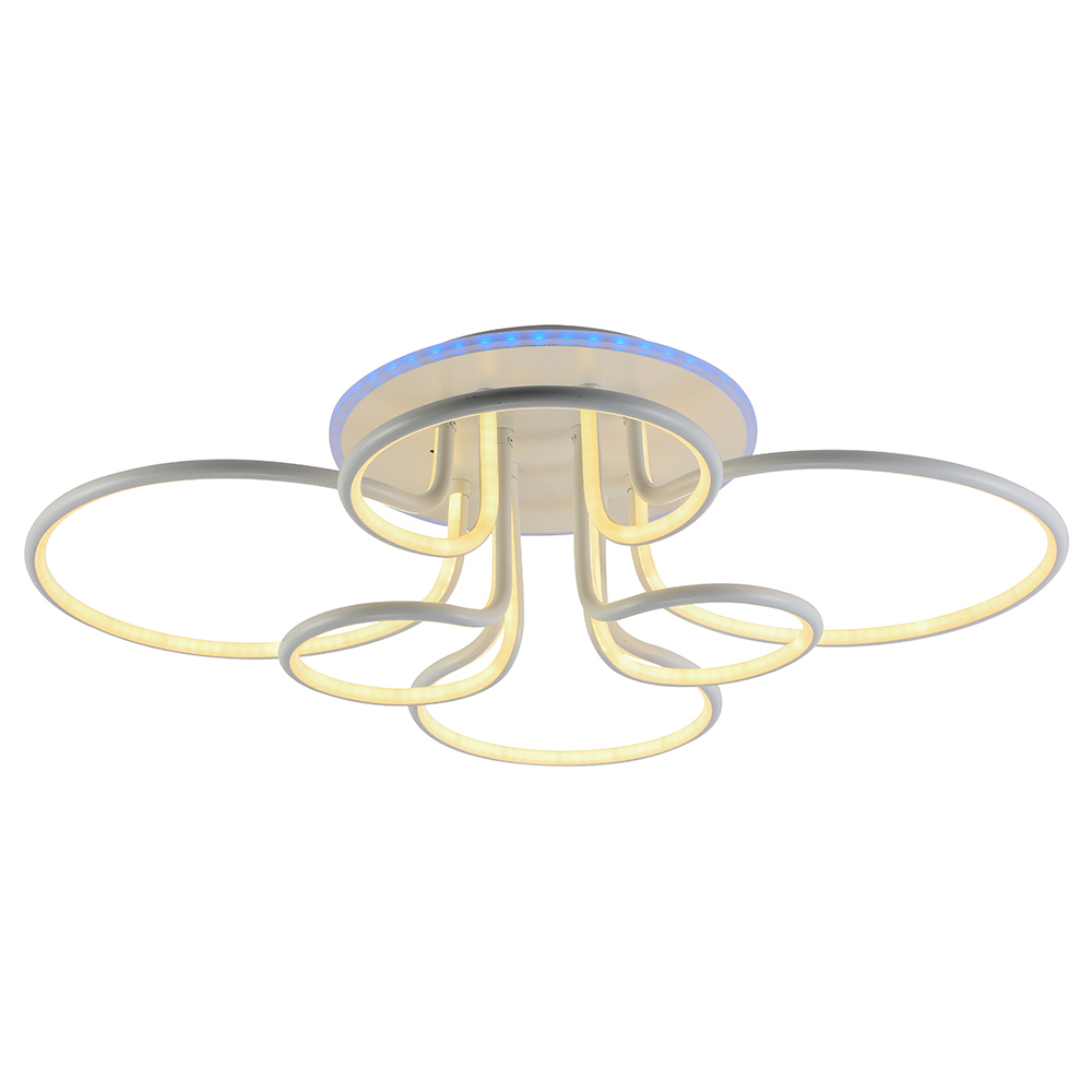 Изображение товара Люстра потолочная светодиодная Profit Light 6005/6B WHT с пультом управление