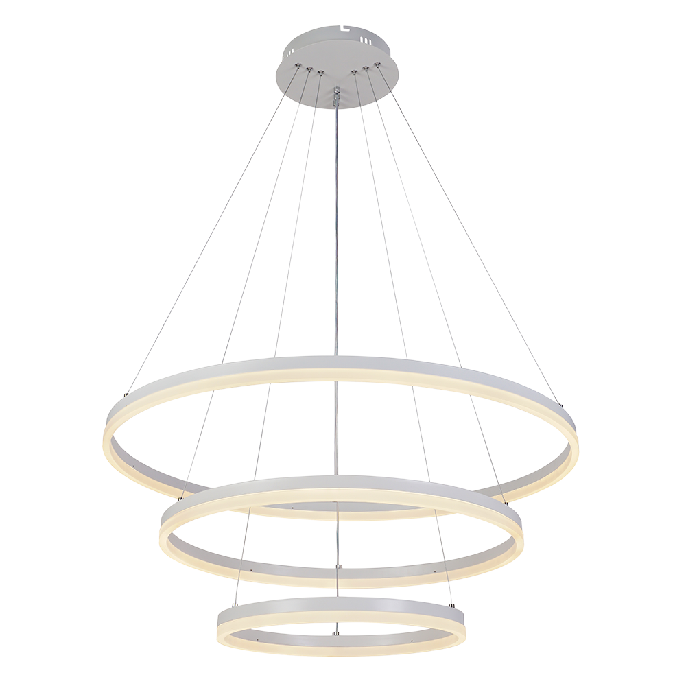 Изображение товара Люстра потолочная Profit Light 6035/3 WHT с пультом управление 15 м² регулировка цвета и яркости