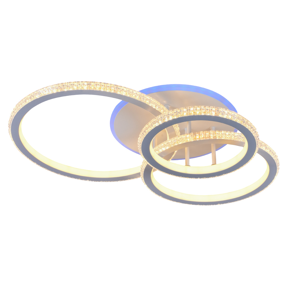 Изображение товара Люстра потолочная светодиодная Profit Light 8017/3 WHT с пультом регулировка цвета и яркости