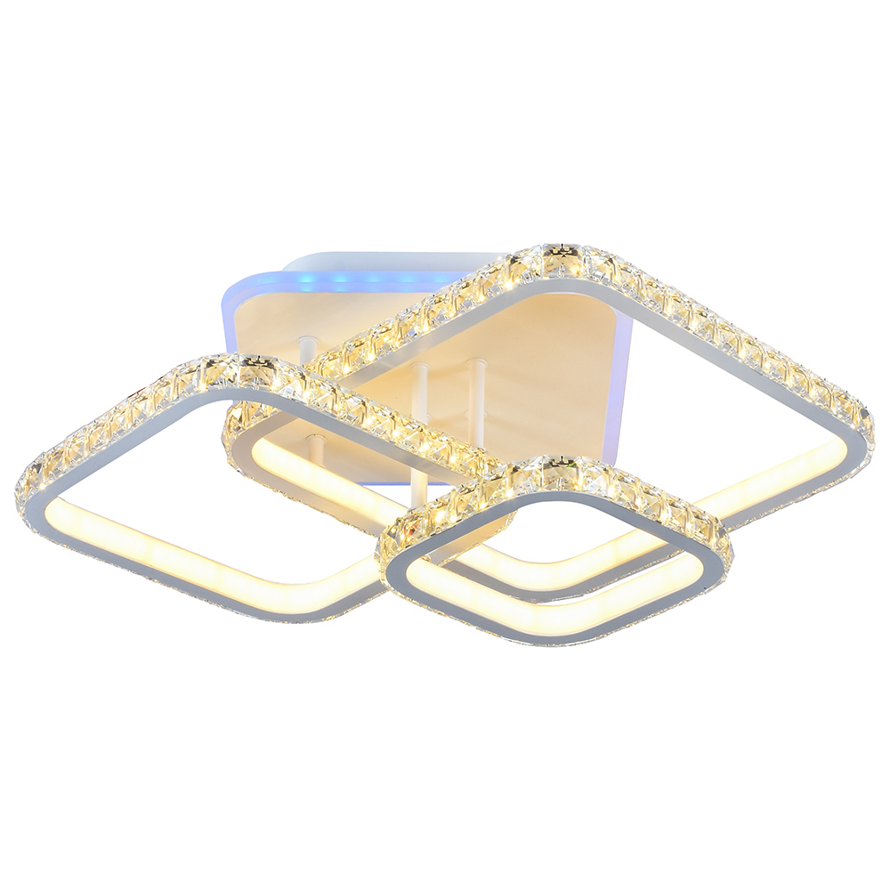 Изображение товара Люстра потолочная светодиодная Profit Light 8010/3 WHT с пультом управления