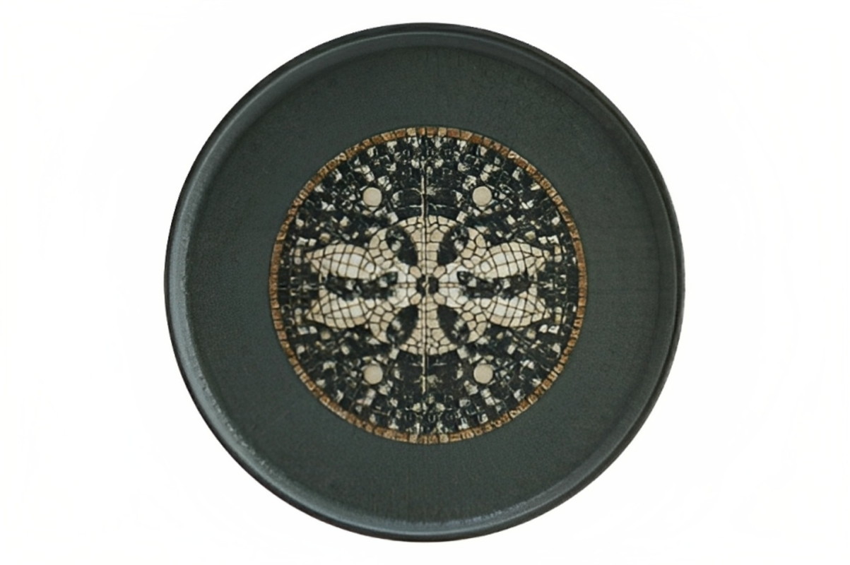 Изображение товара Набор тарелок 28 см Bonna Mesopotamia 4 шт черные фарфор (турция)