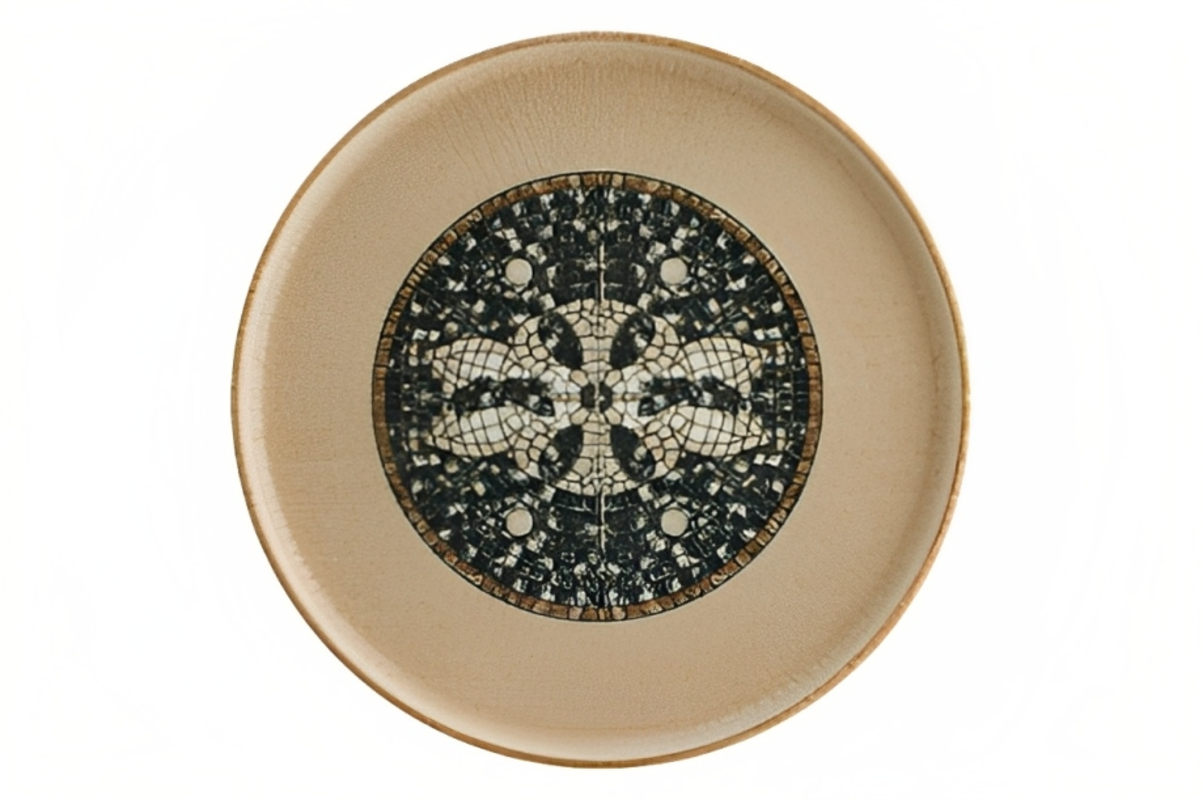 Изображение товара Тарелка 28 см Bonna Mesopotamia 4 предмета 4 персоны фарфор цвет бежевый