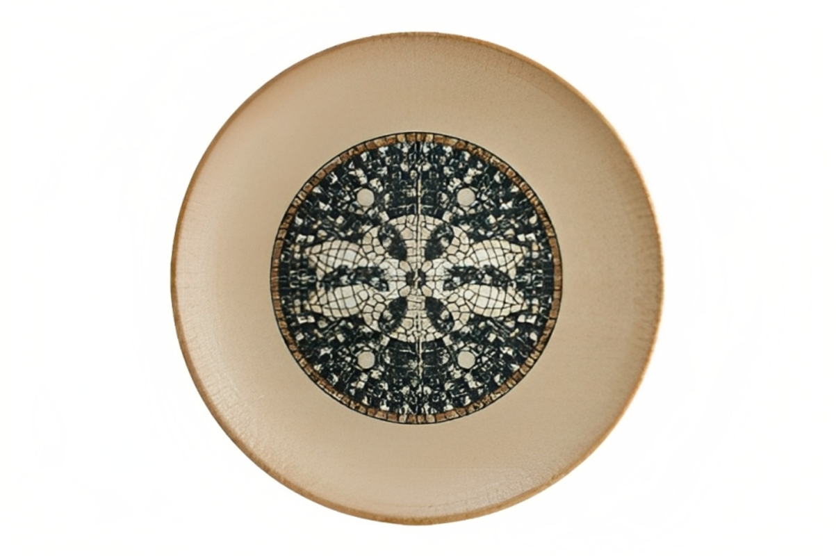 Изображение товара Тарелка Bonna Mesopotamia 4 предмета 4 персоны фарфор цвет бежевый