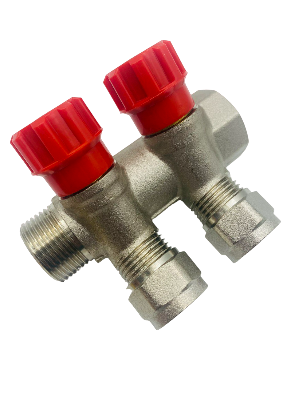 Изображение товара Коллектор Vieir на 2 выхода 3/4"x1/2" латунь