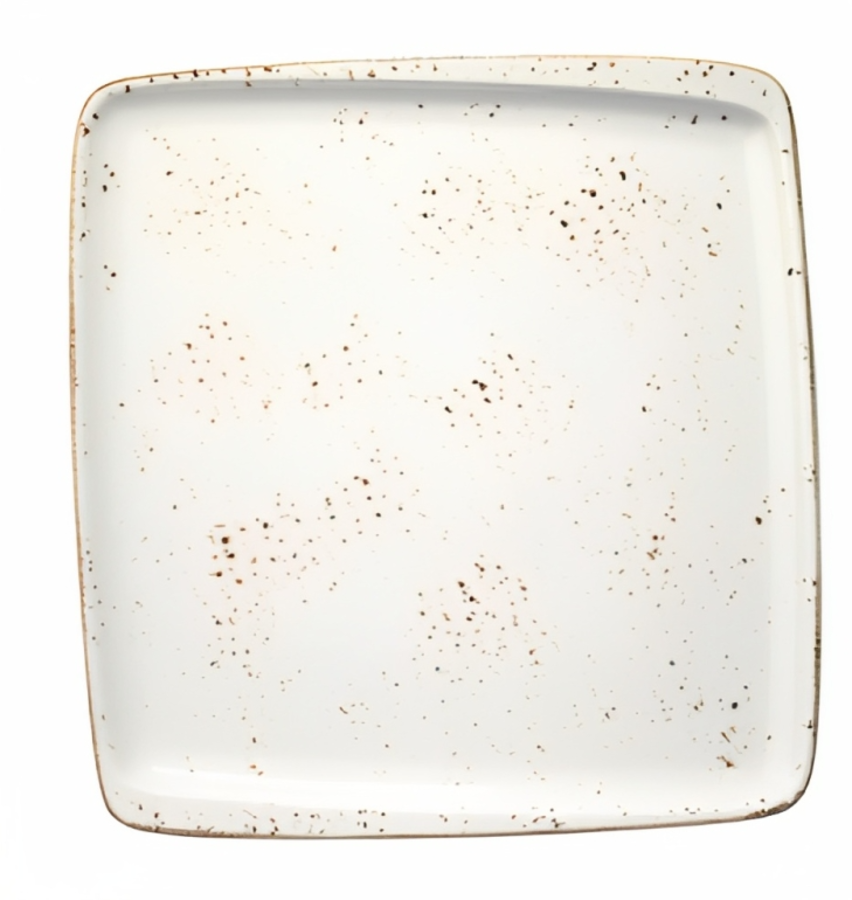 Изображение товара Набор фарфоровых тарелок Bonna Grain 2 предмета белый Турция