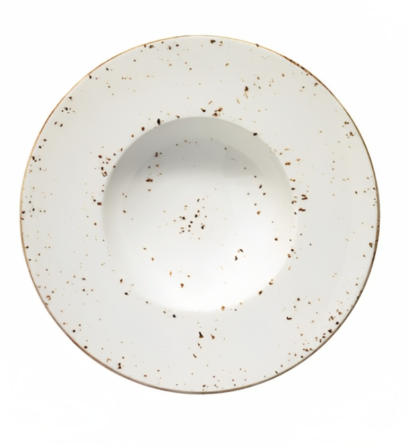 Изображение товара Набор тарелок Bonna Grain 4 шт 28 см фарфор белый для дома и ресторана