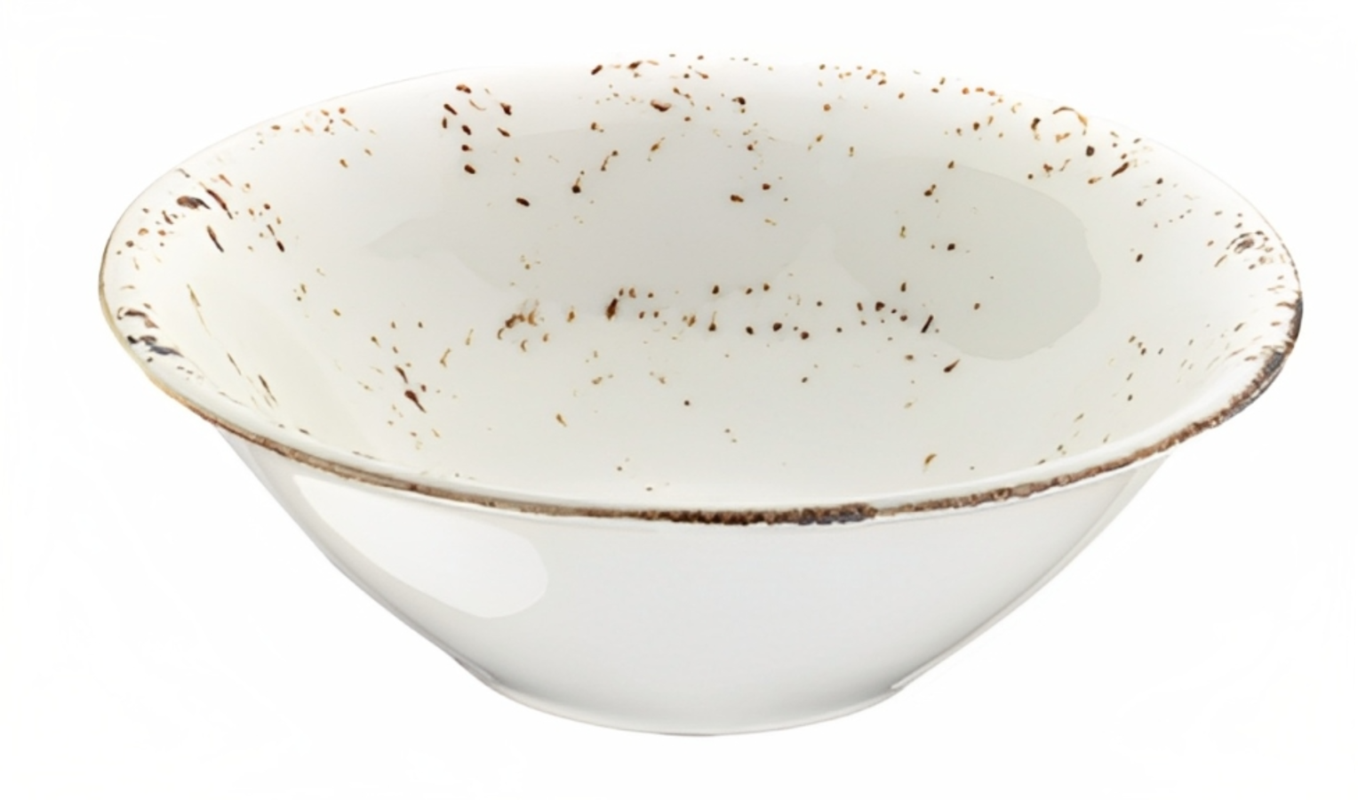 Изображение товара Комплект глубоких фарфоровых тарелок Bonna Grain 16 см 4 шт белые для профессиональной кухни