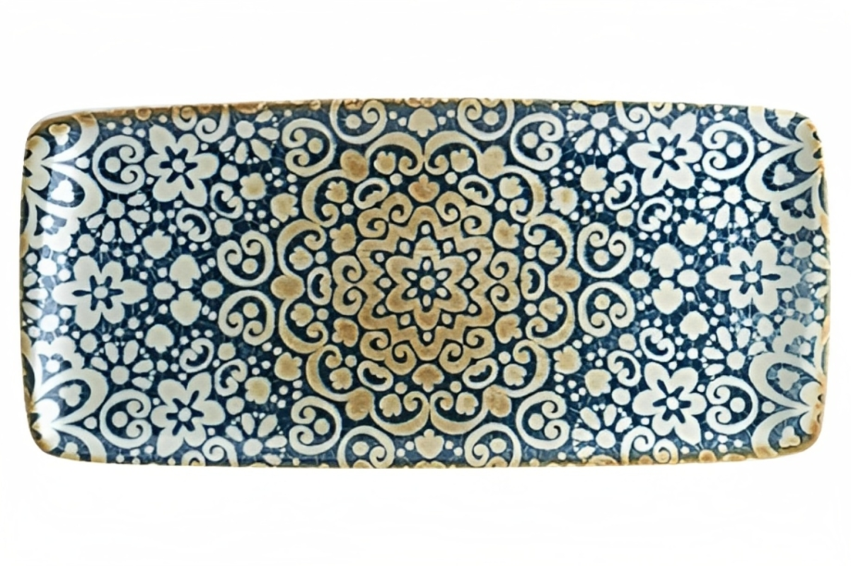 Изображение товара Блюдо сервировочное Bonna Alhambra 16x2x34 см фарфор разноцветное