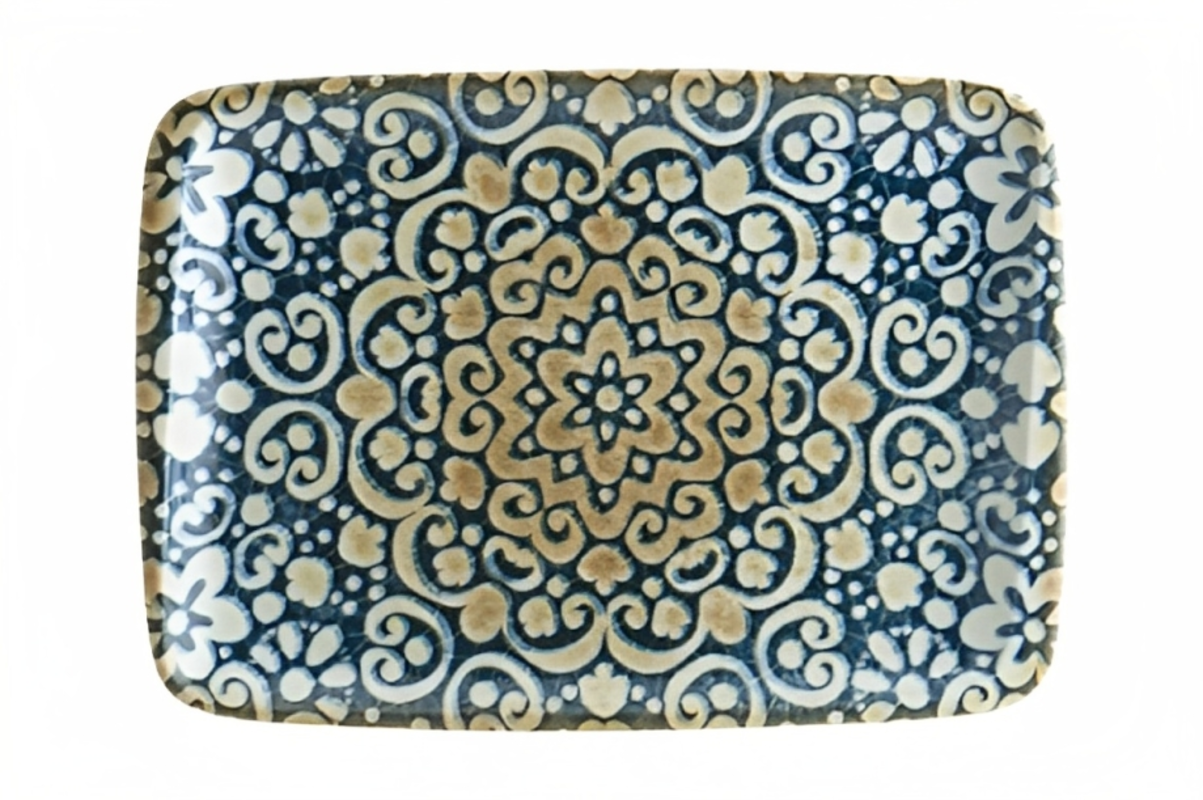 Изображение товара Блюдо сервировочное Bonna Alhambra 16x2x23 см фарфор разноцветное