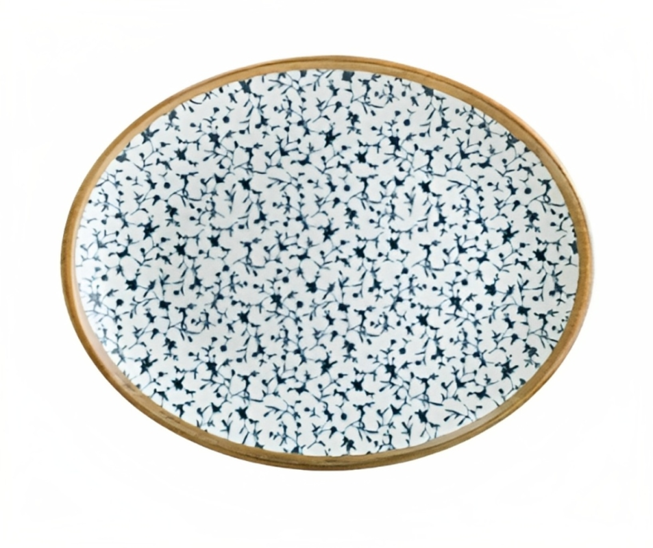Изображение товара Блюдо сервировочное Bonna Calif 19x2.50x25 см фарфор белое для подачи блюд