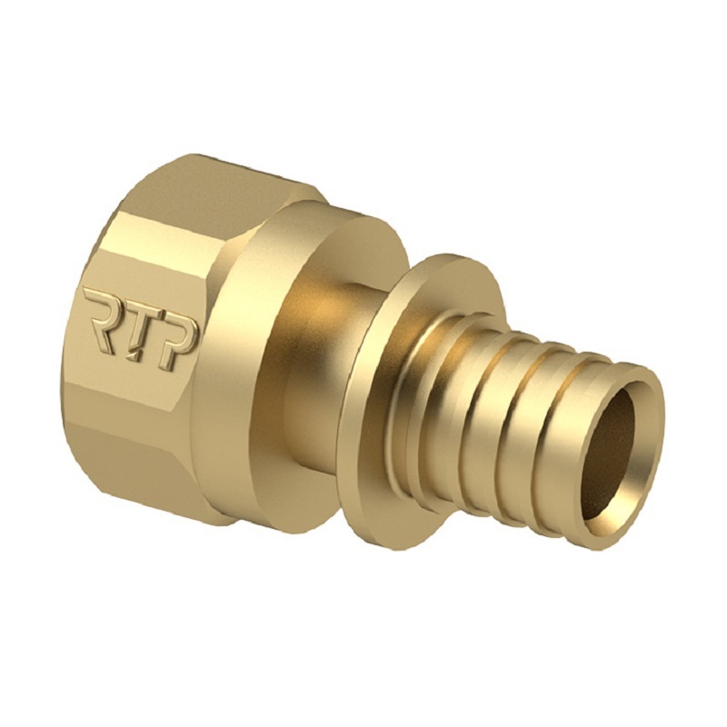 Изображение товара Переходник РТП 1/2"x16 мм ВР латунь 28301