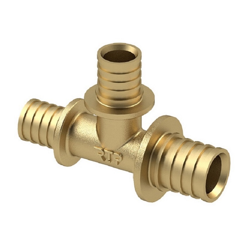 Изображение товара Тройник переходной латунный 40x25x40 мм для водоснабжения 