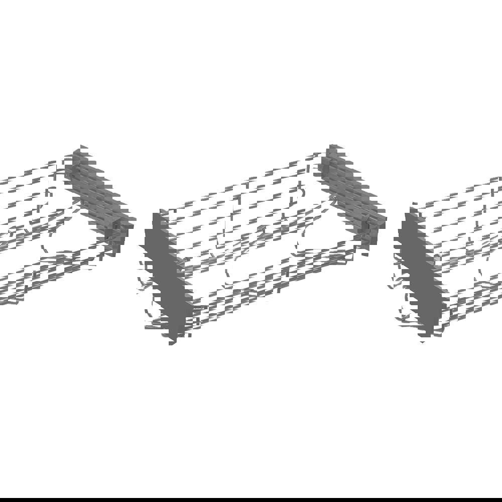 Изображение товара Полка для обуви Gtv 56x15.2x46 см серия SMART из стали и пластика в цвете графит