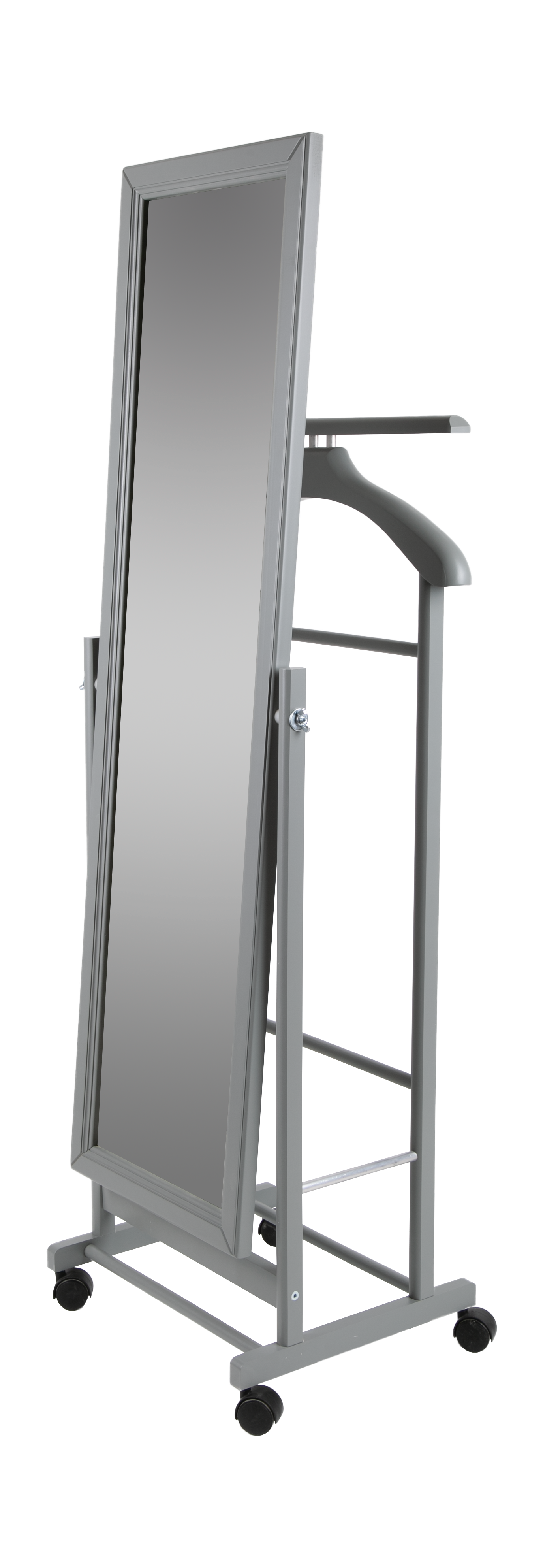 Изображение товара Вешалка для одежды Мебелик дерева 48x137x35 см цвет серый 6576