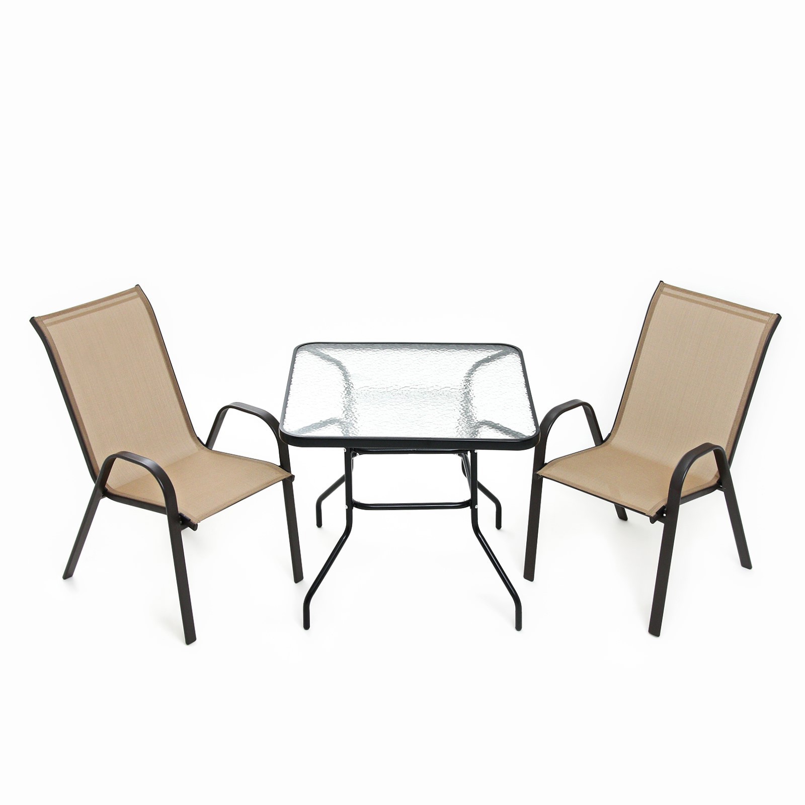Изображение товара Набор садовой мебели Альтернатива 9820497 бежевый металл 3 предмета