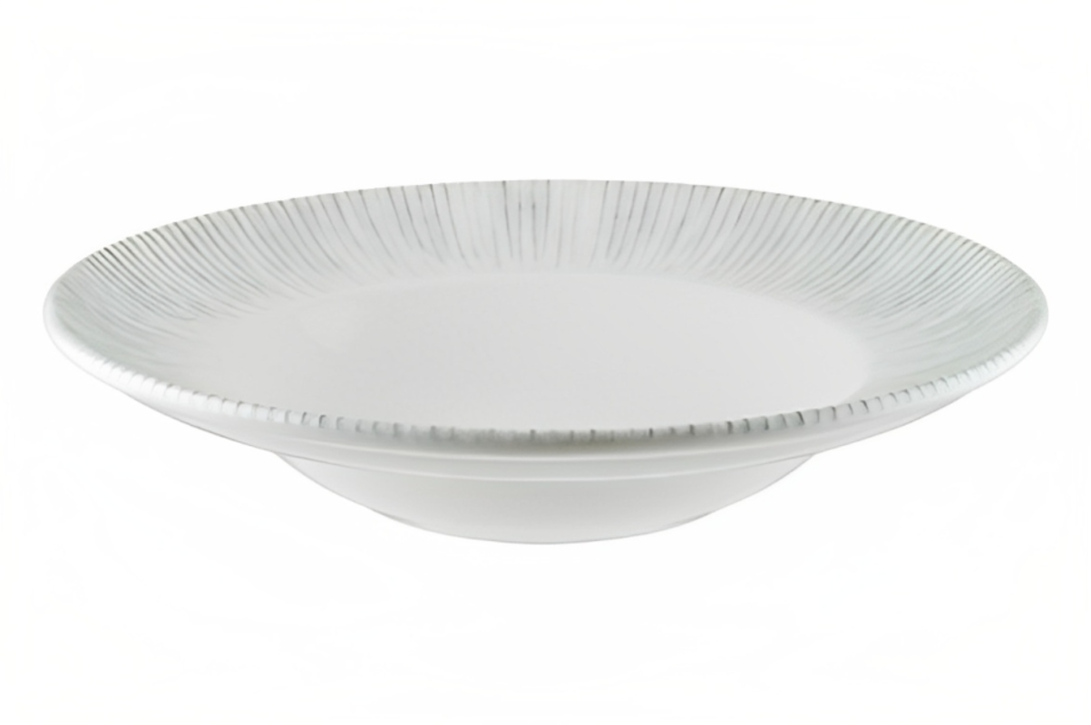 Изображение товара Набор глубоких тарелок Bonna Iris 4 предмета фарфор серый