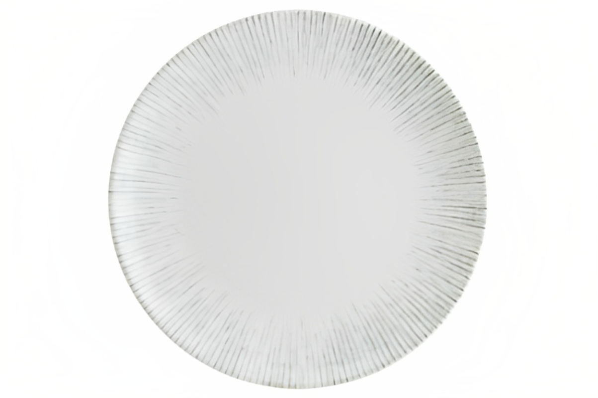 Изображение товара Набор тарелок Bonna Iris Grey 30 см 4 предмета для сервировки стола