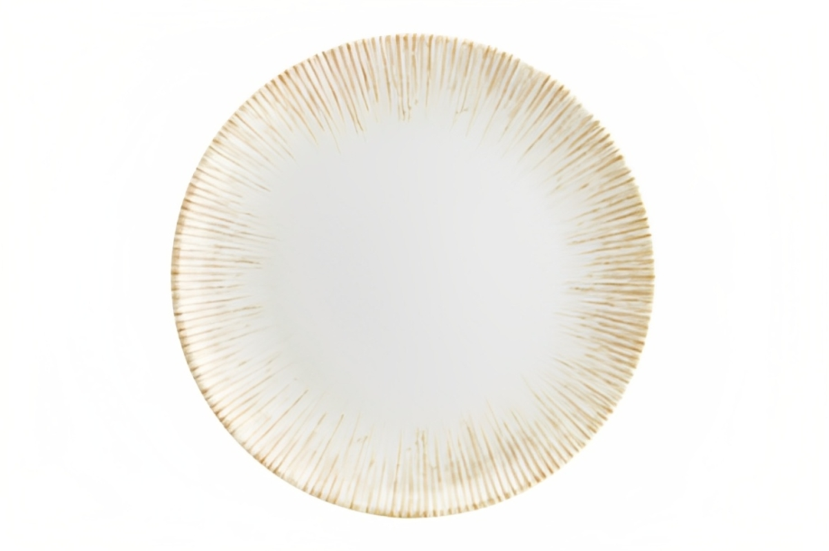 Изображение товара Набор тарелок Bonna Iris Grey 27 см 4 шт профессиональный фарфор