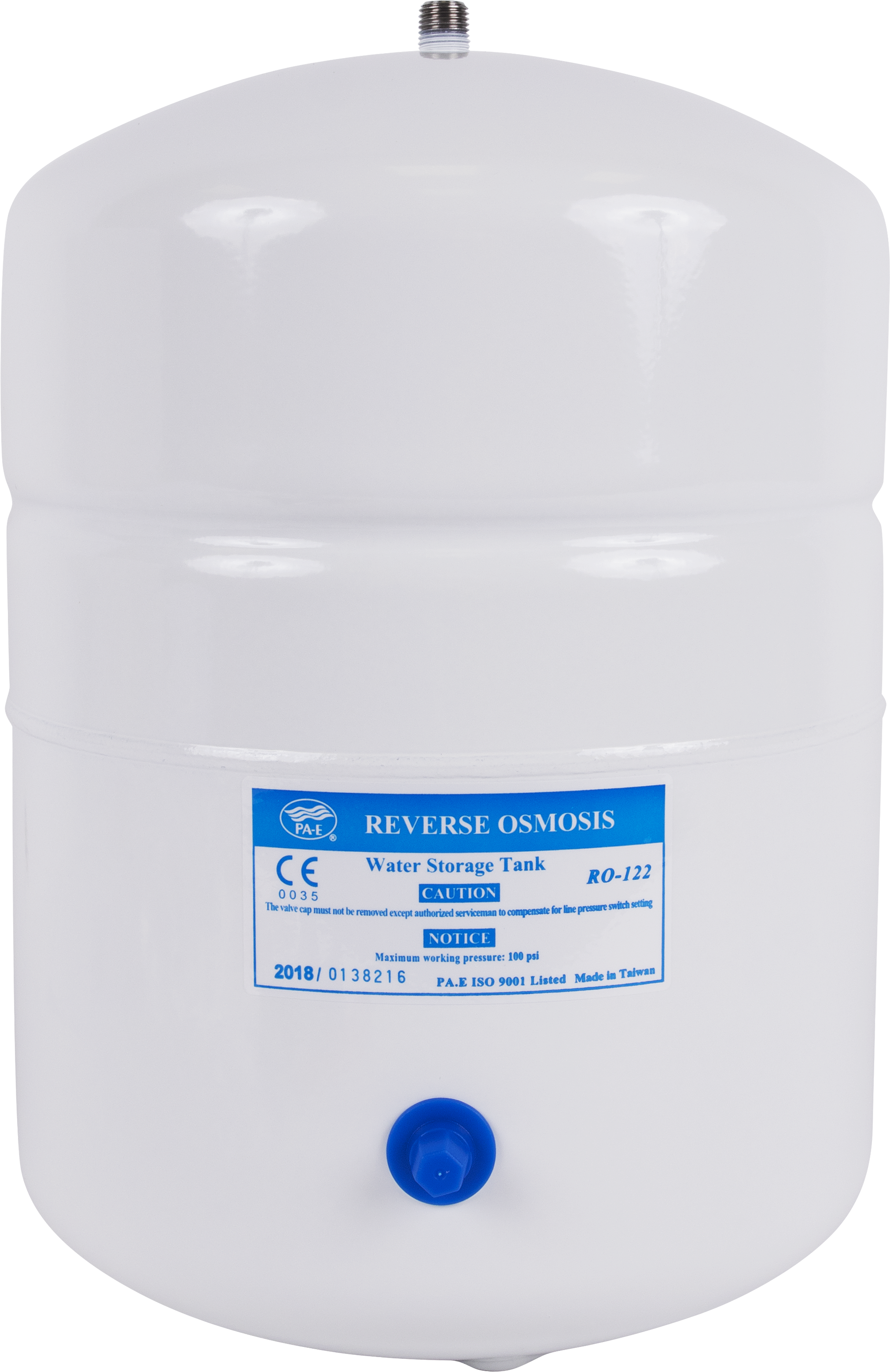 Изображение товара Бак накопительный Гейзер 12 л для систем обратного осмоса, высокий уровень надежности