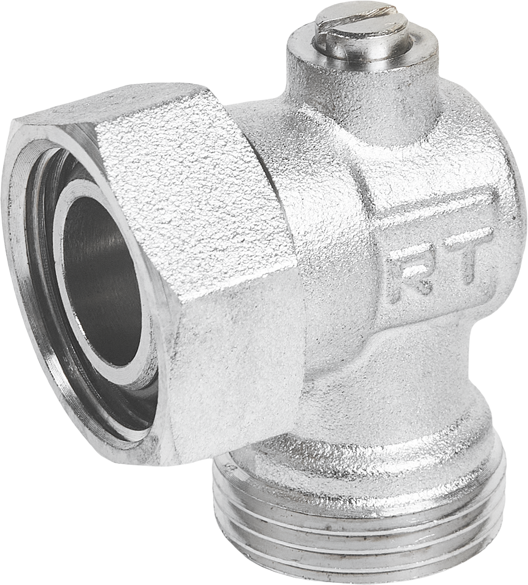 Узел нижнего подключения угловой раздельный Royal Thermo 3/4"x3/4" латунь 2шт. - 5